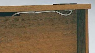 幕板コードホール配線