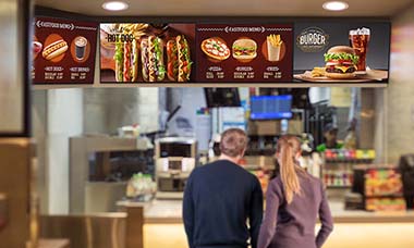 Android<sup>&trade;</sup> OS を内蔵。サイネージ運用が簡単に行えます