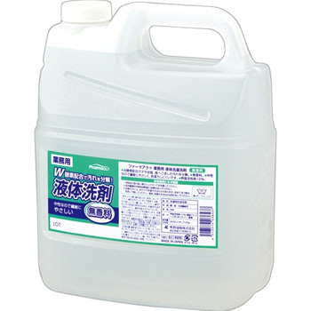 熊野油脂 36437 ファーマアクト 業務用液体洗濯洗剤 無香料 4L