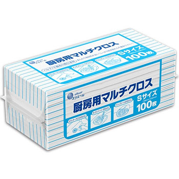 大王製紙 EマルチクロスS100R エリエール 厨房用マルチクロス Sサイズ