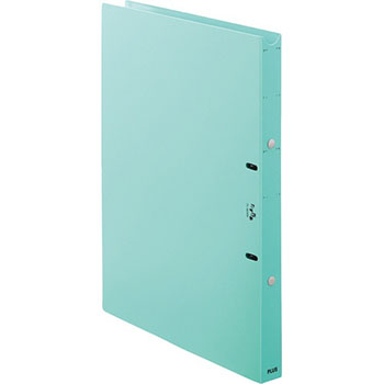 PLUS FL-804RF-BL たすけあ 利用者カルテ リングファイル (317-5431)1冊 A4タテ 背幅24.5mm