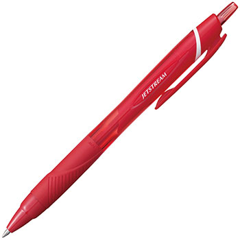 三菱鉛筆 SXN150C07.15 油性ボールペン ジェットストリーム (814-1842)1本 カラーインク 0.7mm 赤