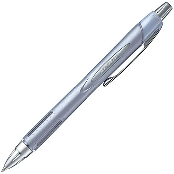 三菱鉛筆 SXN25007.26 油性ボールペン ジェットストリーム (413-9225)1本 ラバーボディ 0.7mm 黒 (