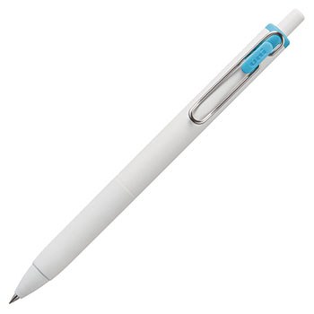 三菱鉛筆 UMNS05.48 ゲルインクボールペン ユニボール ワン 0.5mm (411-5740)1本 0.5mm スカイブ