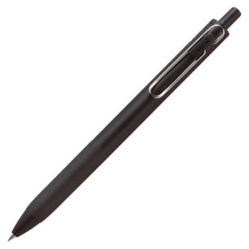 三菱鉛筆 UMNS05BK.24 ゲルインクボールペン ユニボール ワン (411-5771)1本 0.5mm 黒 (軸色:黒