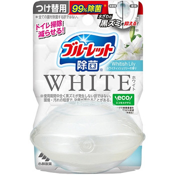 小林製薬 KOB093030 液体ブルーレットおくだけ 除菌ホワイト ホワイティッシュリリー 付替用 67mL