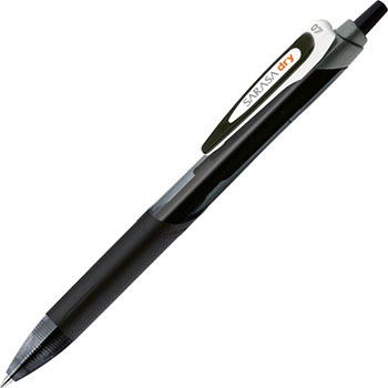 ゼブラ JJB31-BK ジェルボールペン サラサドライ 0.7mm 黒 (212-1279)1本