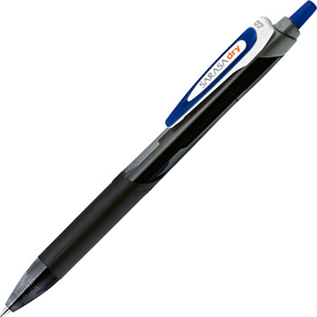 ゼブラ JJB31-BL ジェルボールペン サラサドライ 0.7mm 青 (212-1293)1本