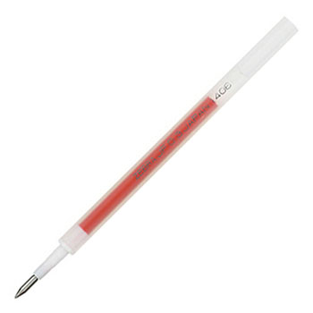 ゼブラ RJF3-R ゲルインクボールペン替芯 JF-0.3芯 赤 サラサ用 (618-5107)1本