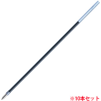 ゼブラ RLH10-BK 油性ボールペン替芯 LH-1.0芯 黒 (915-9242)1セット=10本 タプリクリップ用