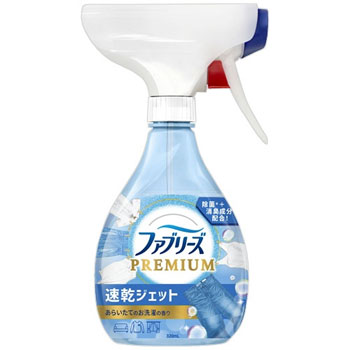 P&G PG162243 ファブリーズ プレミアム 速乾ジェット あらいたてのお洗濯の香り 本体 320ml