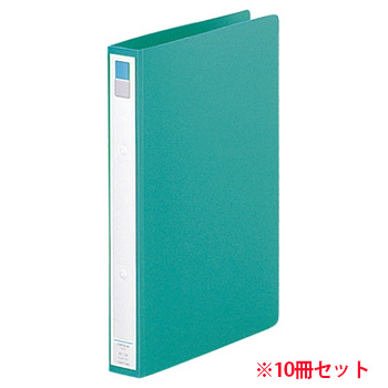 LIHIT F-877U-7 リングファイル カドロック&ツイストリング (912-3474)1セット=10冊 A4タテ 2穴
