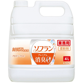 LION JNCFSG4 ソフラン プレミアム消臭 アロマソープの香り 業務用 4L