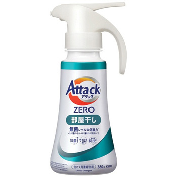 花王 435668 アタックZERO 部屋干し用 本体 ワンハンドタイプ 380g