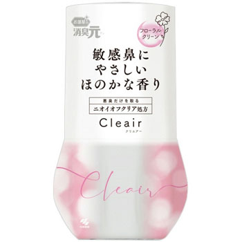 小林製薬 KOB2632 お部屋の消臭元 Clｅａｉｒ フローラルクリーン 400ml