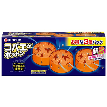 大日本除蟲菊 543652 KINCHO コバエがポットン 置くタイプ