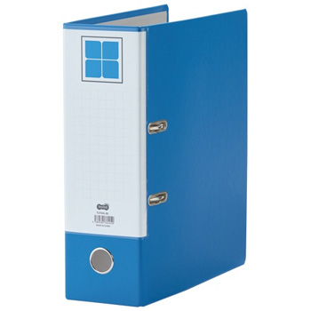 TLFA4L-BL レバー式アーチファイル A4タテ 2穴 760枚収容 汎用品 (912-2421)1セット=10冊 76m