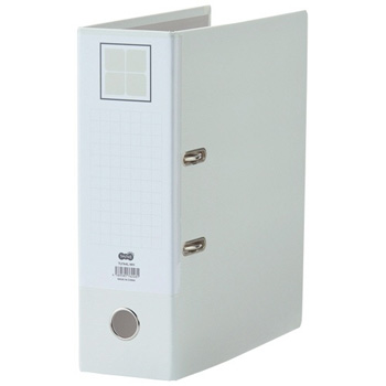 TLFA4L-WH レバー式アーチファイル A4タテ 2穴 760枚収容 汎用品 (912-2460)1セット=10冊 76m