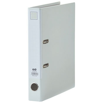 TLFA4S-WH レバー式アーチファイル A4タテ 2穴 280枚収容 汎用品 (411-8260)1冊 28mmとじ 背幅