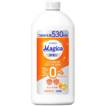 LION SYQOT*G CHARMY Magica 酵素プラス オレンジの香り つめかえ用 530mL