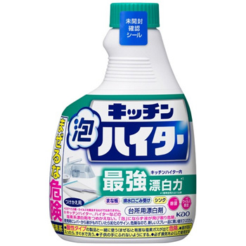 花王 435934 キッチン泡ハイター つけかえ用 400ml