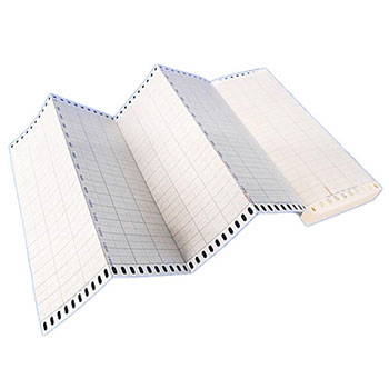 小林クリエイト 180-140-01400(社名入り) 計測用 折畳記録紙 幅200×長さ20.4m 1セット＝10冊 純正型番