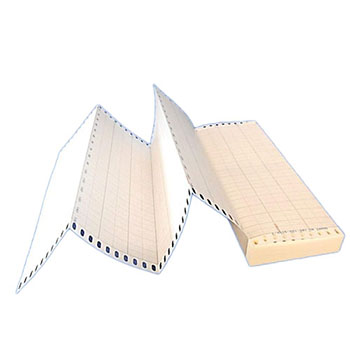 小林クリエイト 180-150-0150-1(社名無し) 計測用 折畳記録紙 幅200×長さ20.4m 1セット＝10冊 純正型