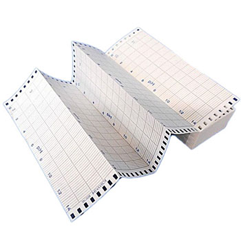 小林クリエイト TK5710-S(K) 計測用 再生紙 折畳記録紙 幅113.5×長さ12m 1セット＝20冊 純正型番：TK5