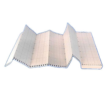 小林クリエイト E906FCB(K) 計測用 再生紙 折畳記録紙 幅200×長さ19.8m 1セット＝10冊 純正型番：E906