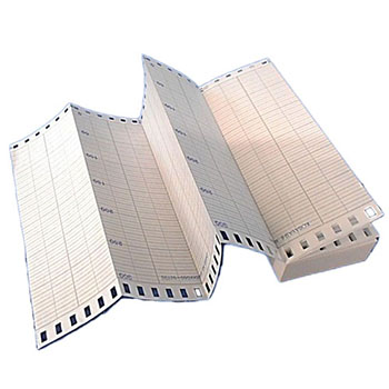 小林クリエイト E9653HB(K) 計測用 再生紙 折畳記録紙 幅113.5×長さ8m 1セット＝20冊 純正型番：E9653
