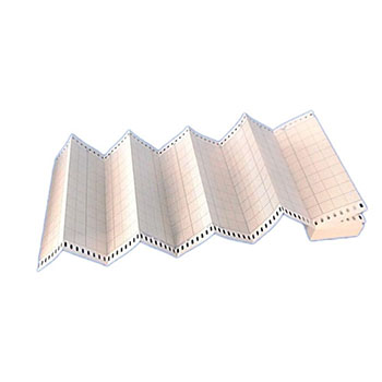小林クリエイト HPSAB001A010501(K) 計測用 再生紙 折畳記録紙 幅120×長さ8m 1セット＝30冊 純正型番