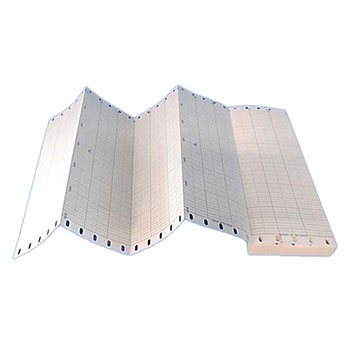 小林クリエイト ET-207 計測用 再生紙 折畳記録紙 幅200×長さ20.4m 1セット＝10冊 純正型番：ET-207