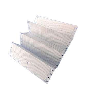 小林クリエイト EM-208A 計測用 再生紙 折畳記録紙 幅114×長さ10m 1セット＝15冊 純正型番：EM-208A