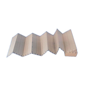 小林クリエイト EM-A002 計測用 再生紙 折畳記録紙 幅114×長さ10m 1セット＝15冊 純正型番：EM-A002