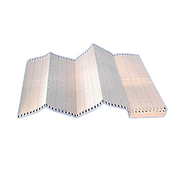 小林クリエイト S550-25-260F(K) 計測用 再生紙 折畳記録紙 幅200×長さ19.8m 1セット＝10冊 純正型番