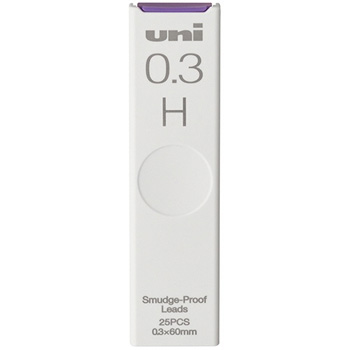 三菱鉛筆 ULS0325H シャープ替芯 ユニ 0.3mm H