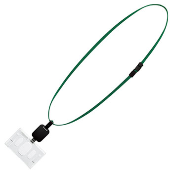 コクヨ ナフ-R280G 吊り下げ名札セット(リール式・ハードケース)(アイドプラス) ID・ICカード用 緑