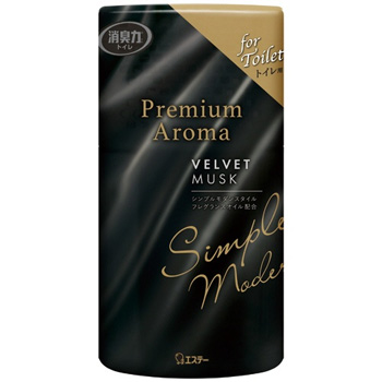 エステー 130023 トイレの消臭力 Premium Aroma ベルベットムスク 400ml
