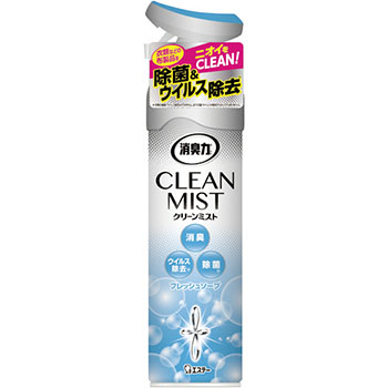 エステー 129713 消臭力 CLEAN MIST フレッシュソープ 280ml