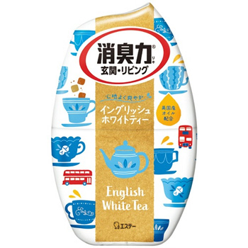 エステー 130696 お部屋の消臭力 イングリッシュホワイトティー 400ml