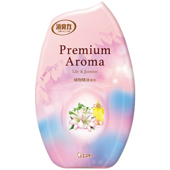 エステー 130580 お部屋の消臭力 Premium Aroma リリー&ジャスミン 400ml