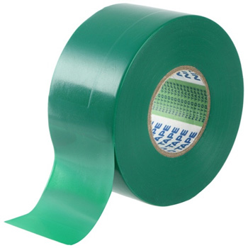 ニトムズ J3413 ビニルテープ No.21 幅広 38mm×20m 緑
