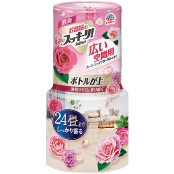 アース製薬 403449 お部屋のスッキーリ! 広い空間用 ルーミーリッチフローラルの香り 400ml