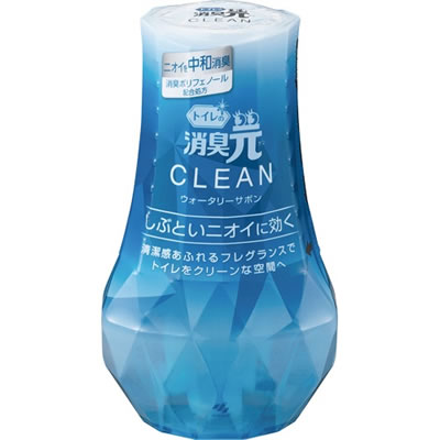 小林製薬 KOB057780 トイレノ消臭元 CLEAN ウォータリーサボン 400ml 3個セット