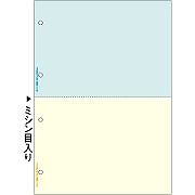 ヒサゴ BP2011Z マルチプリンタ帳票 A4 カラー 2面 4穴