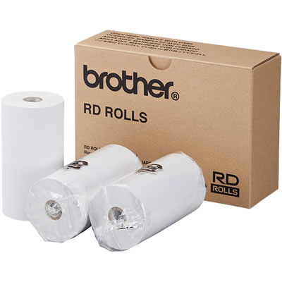 BROTHER RD-M01J5 RJ-4030/4040用レシート用紙 3本