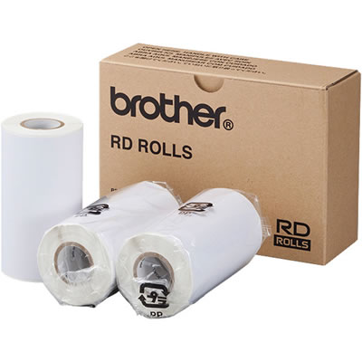 BROTHER RD-M03J1 RJ-4030/4040用プレカット紙ラベル 3本