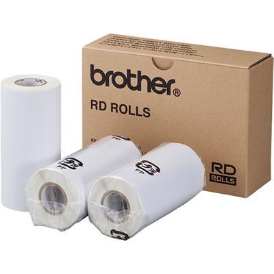 BROTHER RD-M08J1 RJ-4030/4040用プレカット紙ラベル（PDラベルC） 3本