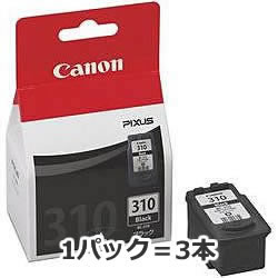 CANON 2967B001 BC-310 FINEカートリッジ ブラック 1パック=3本