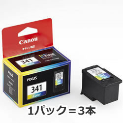CANON 5215B001 BC-341 FINEカートリッジ 3色カラー 1パック=3本